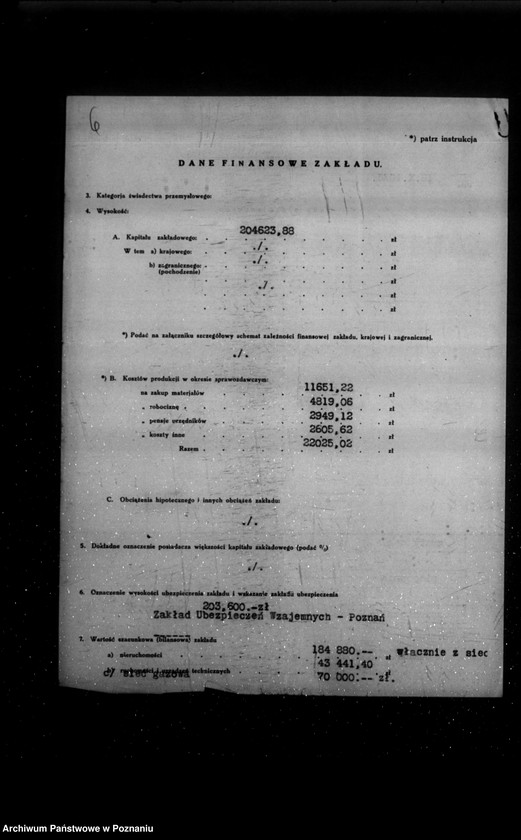 image.from.unit.number "Kwestionariusz Gazowni Miejskiej w Bojanowie powiat rawicki"