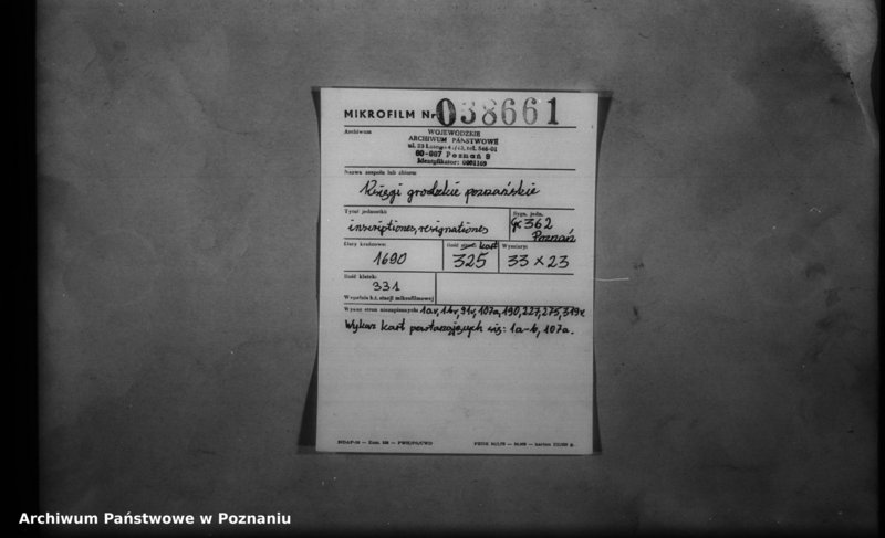 Obraz 2 z jednostki "Inscriptiones, resignationes [protocollon]"