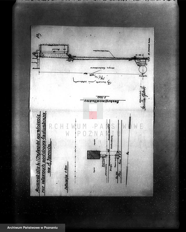 Obraz 18 z jednostki "Zatwierdzenie projektu zakładu przemysłowego urządzenia kotłowni nr 449, własność F. Krukowski w Jarocinie Przemiał zboża"