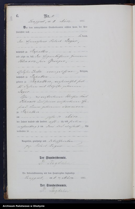 image.from.unit.number "Sterbe-Neben-Register Nr 1 - 37"