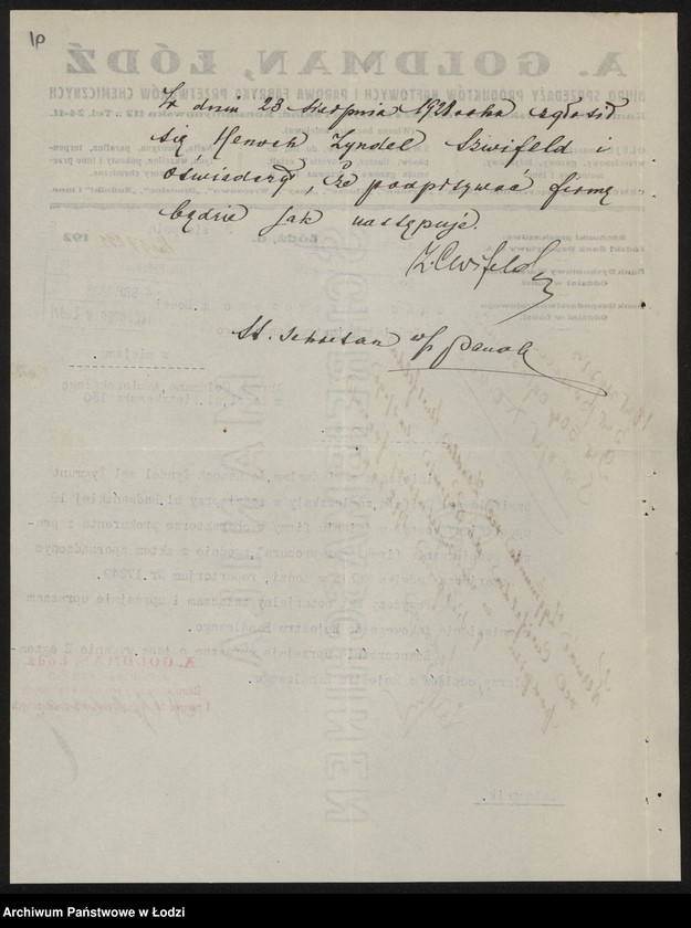 Obraz 12 z jednostki "Abram Goldman – biuro sprzedaży produktów naftowych, smarów"