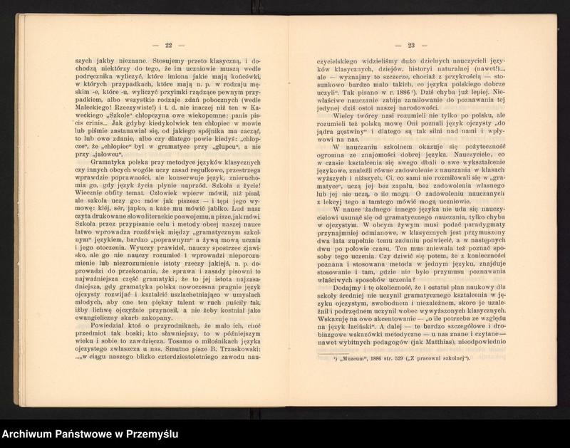 image.from.unit.number "IX Sprawozdanie Dyrekcji C.K. Gimnazjum V. w Krakowie za rok szkolny 1914/15"