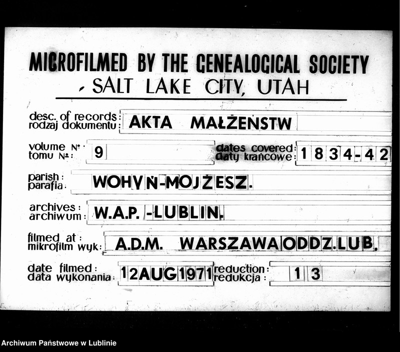image.from.team "Akta stanu cywilnego Okręgu Bożniczego w Wohyniu"