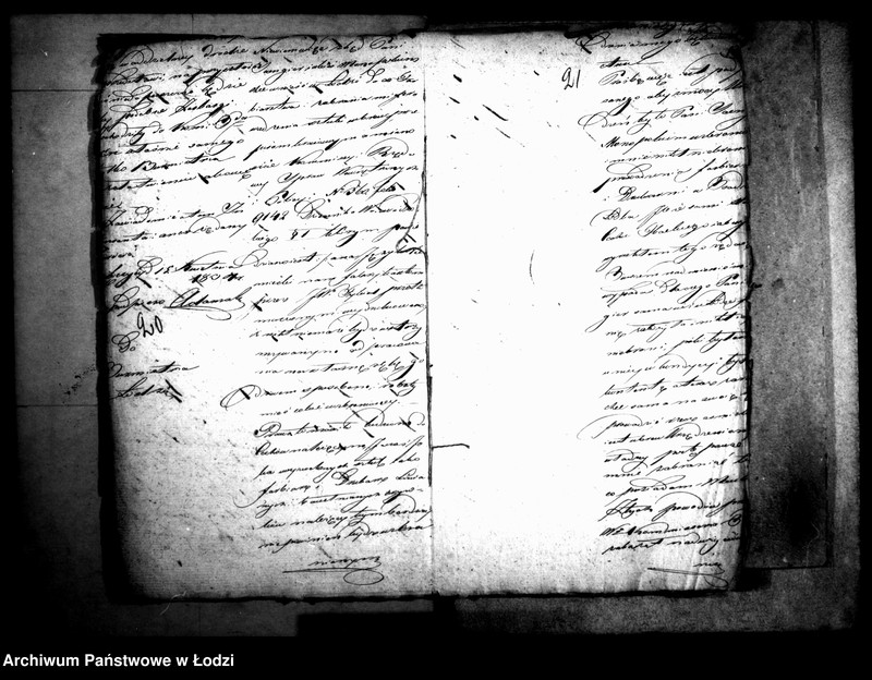 Obraz 18 z jednostki "Akta tyczące się budowy domów przez tkaczy"