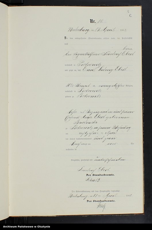 image.from.unit.number "Sterbe-Neben-Register Nr 1 - 70"