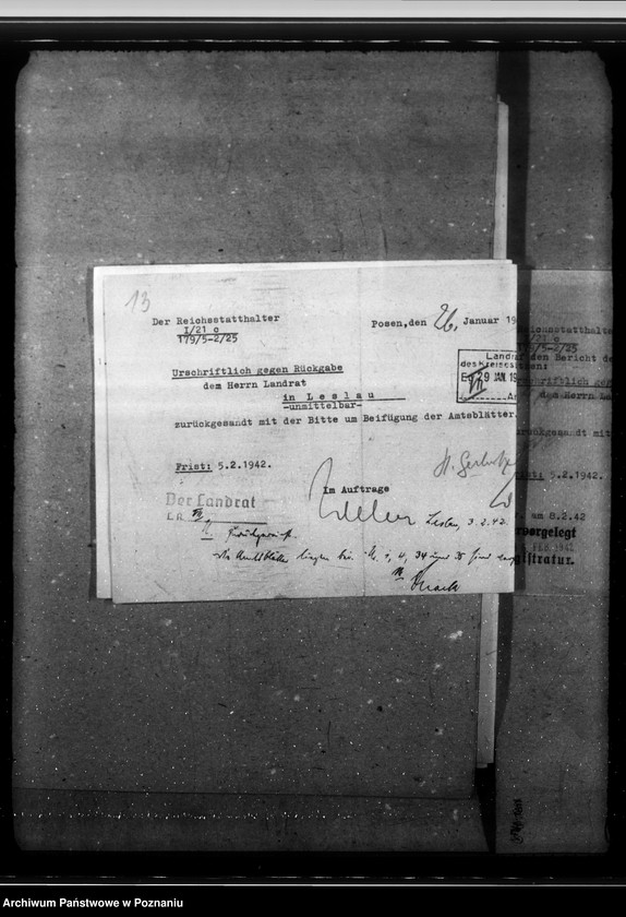 Obraz 17 z jednostki "Zeitschriften. Amtsblätter"