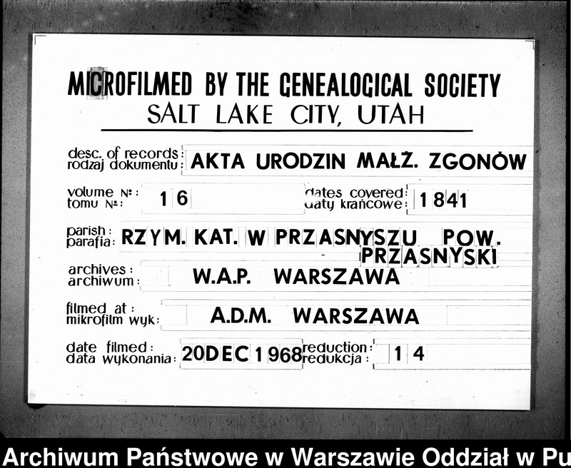 image.from.unit.number "Akta urodzeń, małżeństw, zgonów"