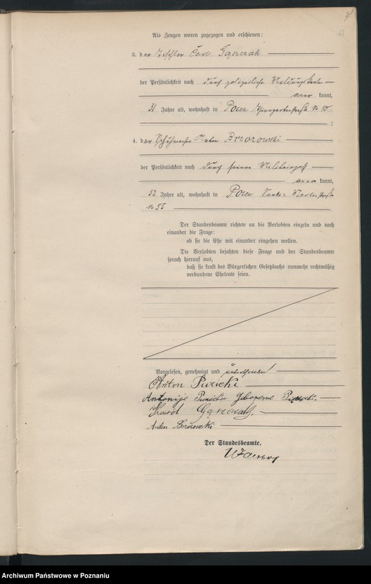 Obraz 10 z jednostki "Księga miejscowa małżeństw"