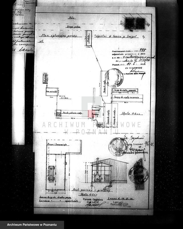 Obraz 8 z jednostki "Parowa cegielnia w Czaczu pow. kościański nr woj. kotła 5922"