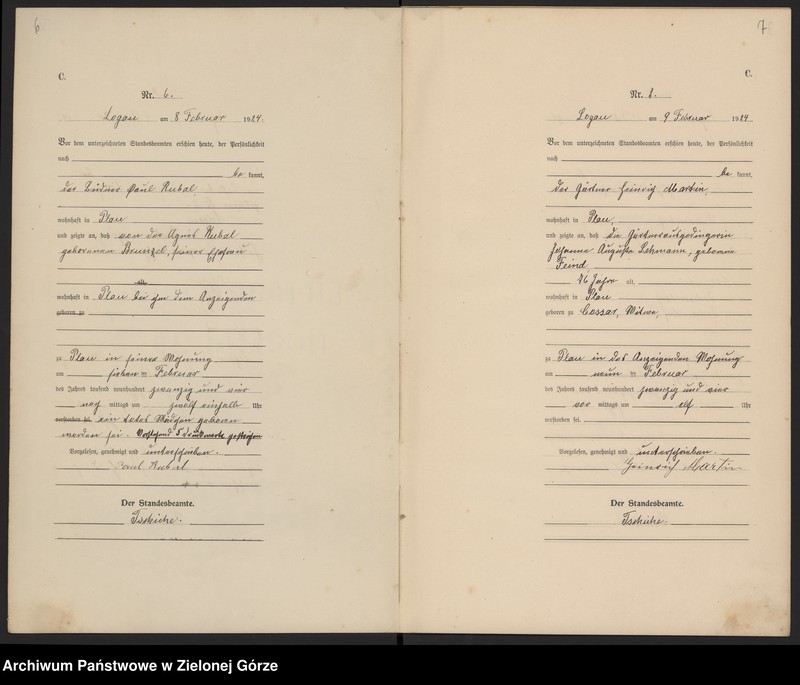 Obraz 6 z jednostki "[Księga zgonów]"