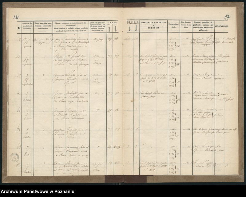 Obraz 11 z jednostki "Księga małżeństw"