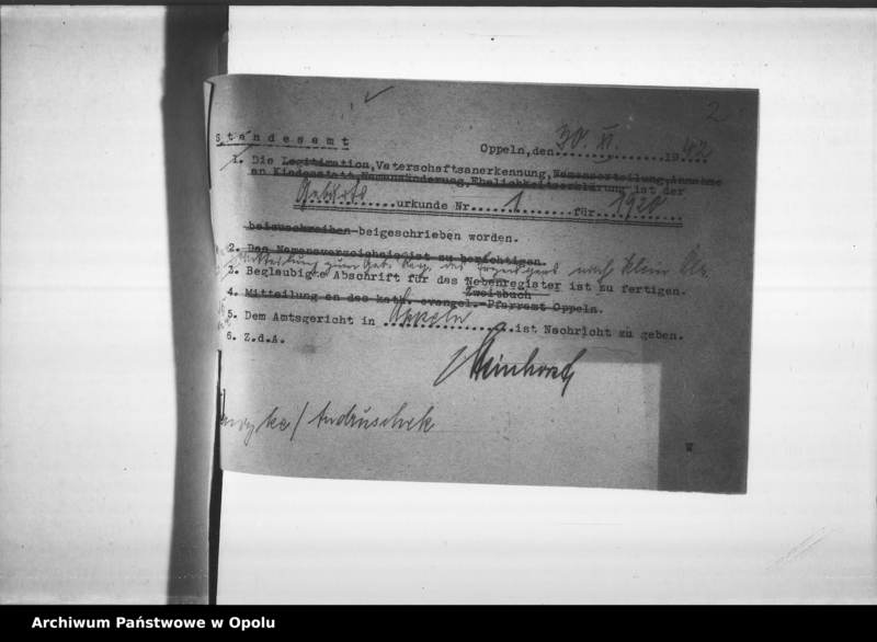 Obraz 6 z jednostki "[Akta zbiorowe Urzędu Stanu Cywilnego - urodzenia]"