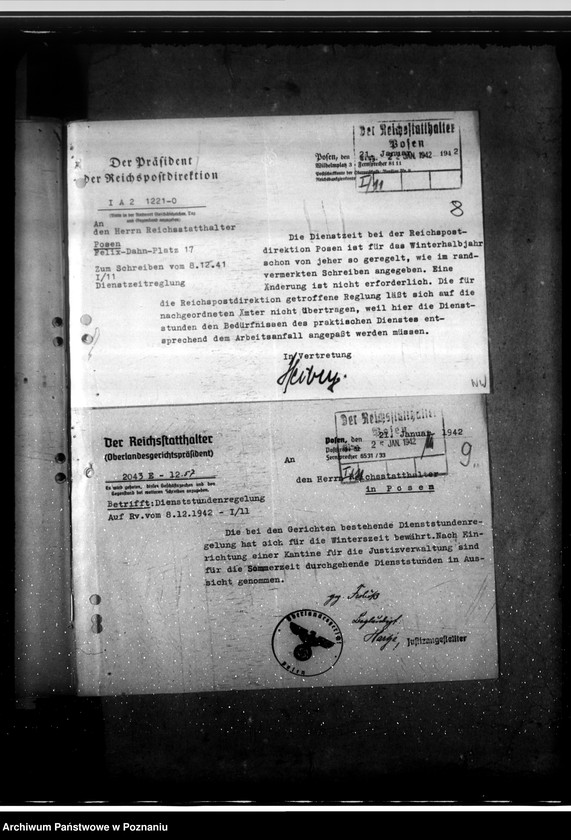 Obraz 12 z jednostki "Dienstzeit bei den Behörden"