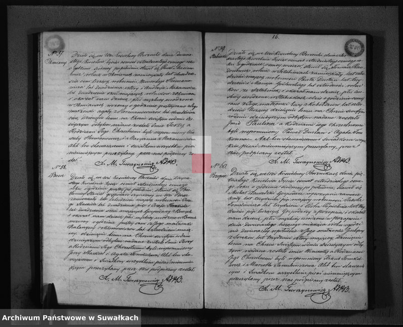 image.from.unit.number "Księga Duplikat Parafii Berznickiey z R-u 1848"