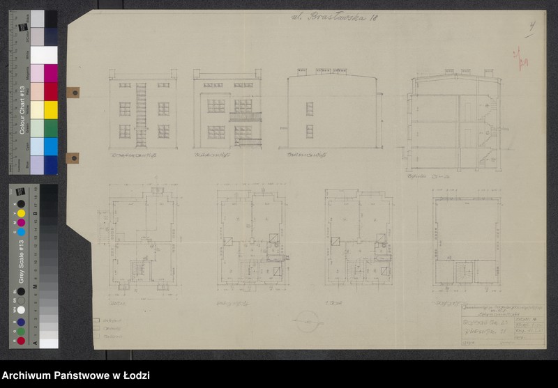 Obraz 4 z jednostki "Budynek mieszkalny przy ulicy Brasławskiej w Łodzi - projekt przebudowy"