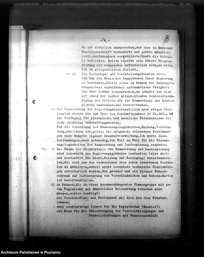 Obraz 12 z jednostki "Plany, korespondencja i statystyka w zakresie planowania przestrzennego w Kraju Warty"