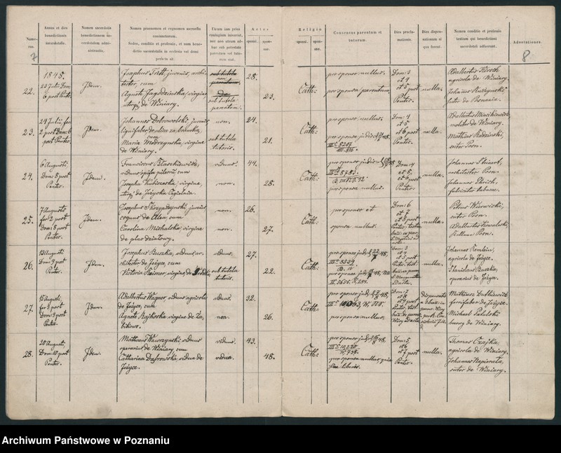 Obraz 6 z jednostki "Księga małżeństw"