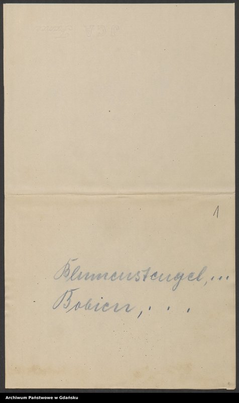 image.from.unit.number "Karty meldunkowe: Blumenstengel - Boedcke"