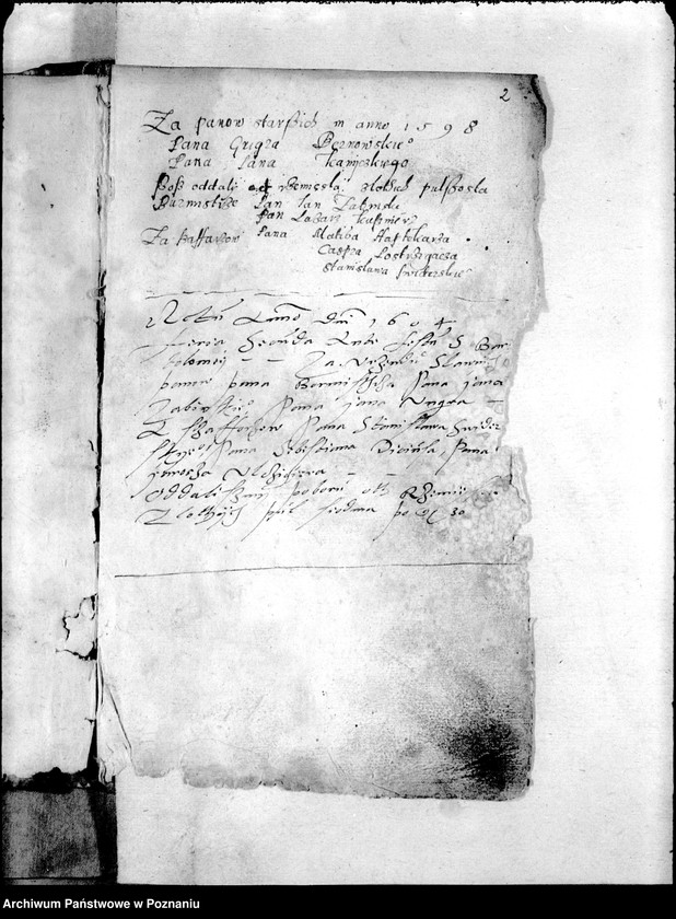 Obraz 6 z jednostki "Regestr bractwa bednarskiego renouatus roku pańskigo 1603 ...."