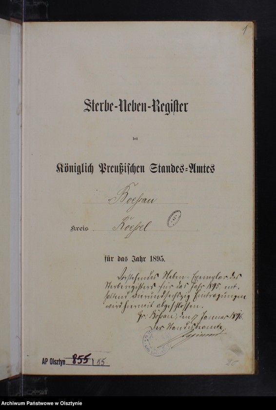 image.from.unit.number "Sterbe-Neben-Register Nr 1 - 64"