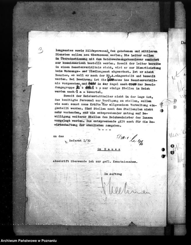 Obraz 7 z jednostki "Organisation und Aufgabenbereich des Wohnungs - und Siedlugsamts"