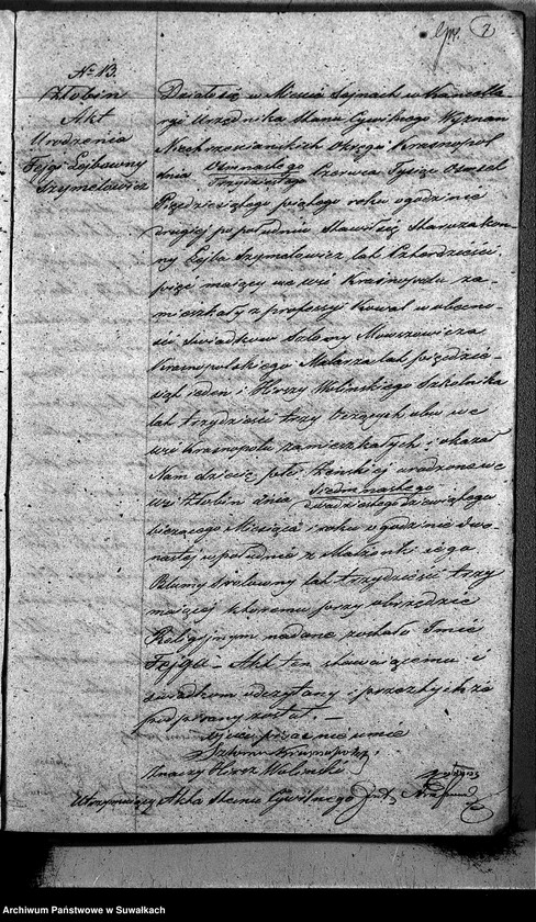 image.from.unit.number "Duplikat Akt Urodzonych, Zaślubionych i Umarłych Urzędnika Stanu Cywilnego Okręgu Krasnopol za rok 1855."