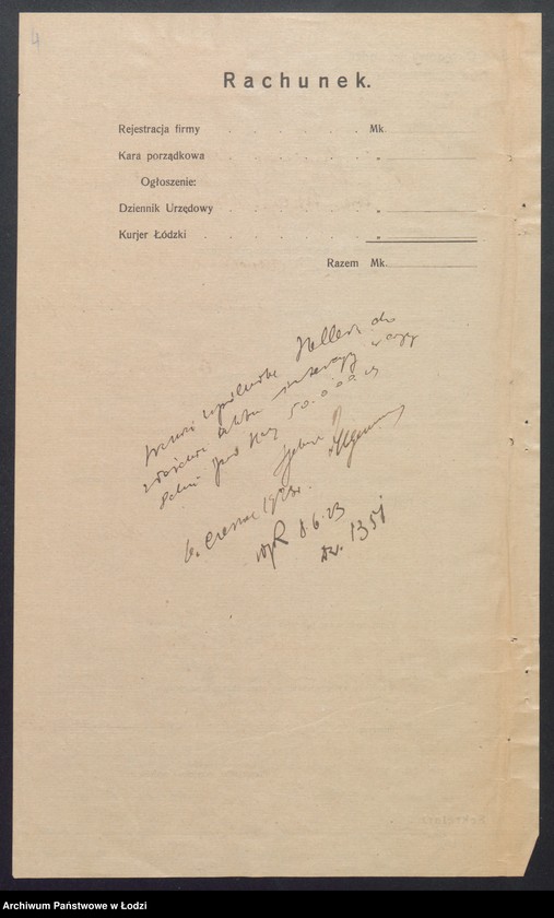 Obraz 6 z jednostki "Ludwik Heller i S-ka – wyrób i sprzedaż towarów manufakturowych"