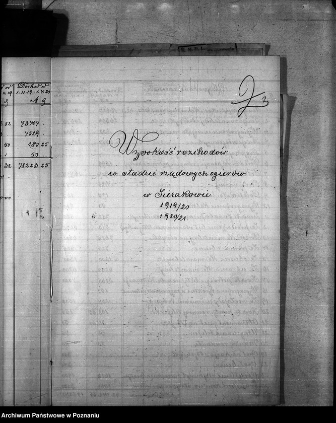 Obraz 7 z jednostki "Budżet Stadnin na rok 1921"