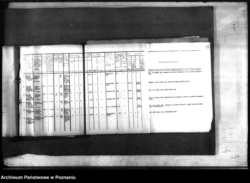 Obraz 17 z jednostki "Wykaz gruntów i obiektów należących do żandarmerii w rejencji łódzkiej"