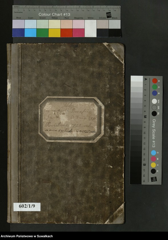 image.from.unit.number "Akta Zmarłych Parafii Jami[ny] od dnia 24go Kwietnia 1920 roku do dnia 4go Listopada 1925 roku"