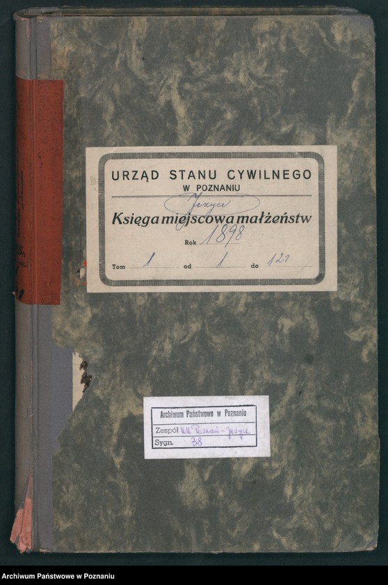 Obraz 2 z jednostki "Księga małżeństw"