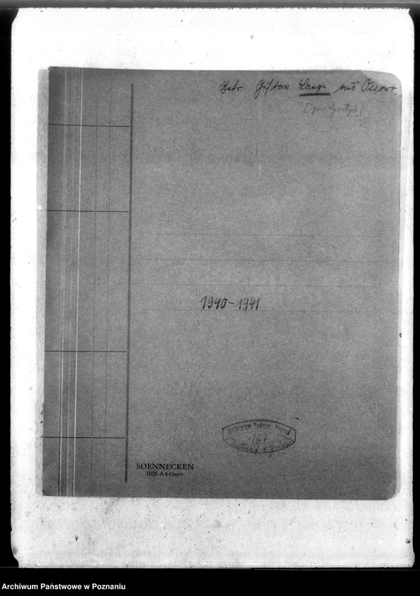 Obraz 4 z jednostki "Gustaw Lange aus Ossowo (powiat Gostyń)"