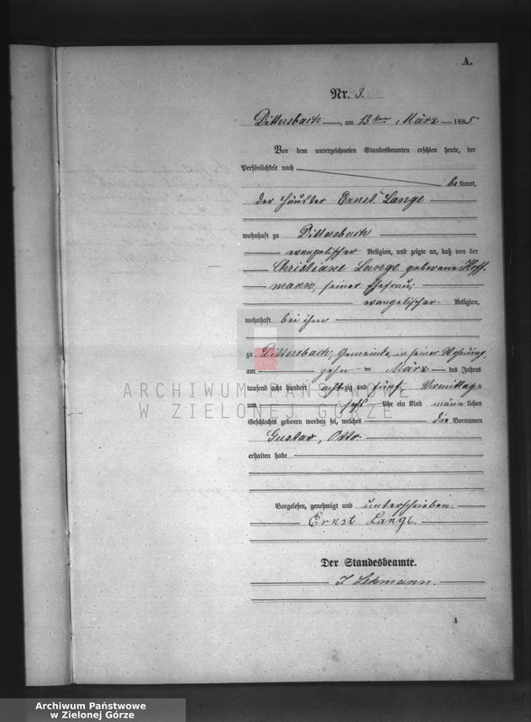 Obraz 6 z jednostki "[Księga aktów urodzeń]"