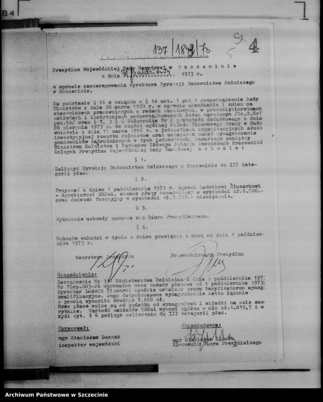 image.from.unit.number "Protokół posiedzenia Prezydium Wojewódzkiej Rady Narodowej  nr 137, miesiąc październik"