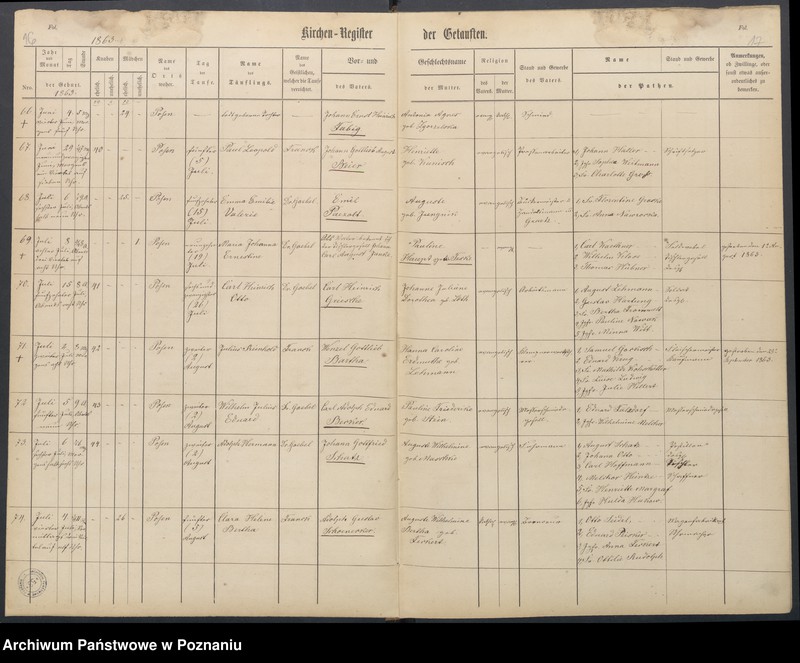 Obraz 11 z jednostki "Duplikat der Taufen, Trauungen, Begräbnisse"