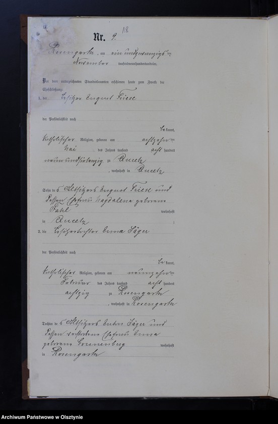 image.from.unit.number "Heirats-Neben-Register Nr 1 - 11"