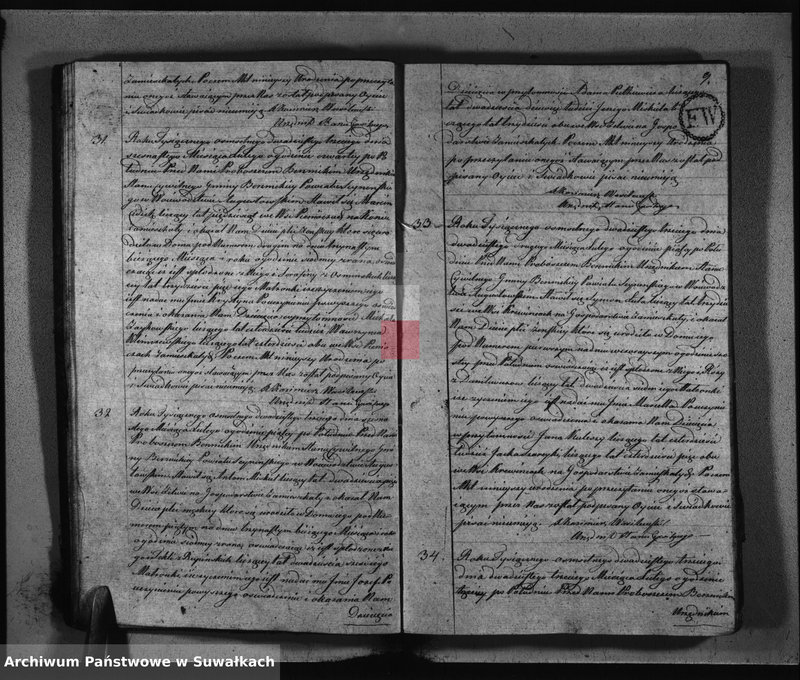 Obraz 11 z jednostki "Akta Urodzonych Gminy Berznickiey Roku 1823 od 1-go Stycznia do 31 Grudnia"