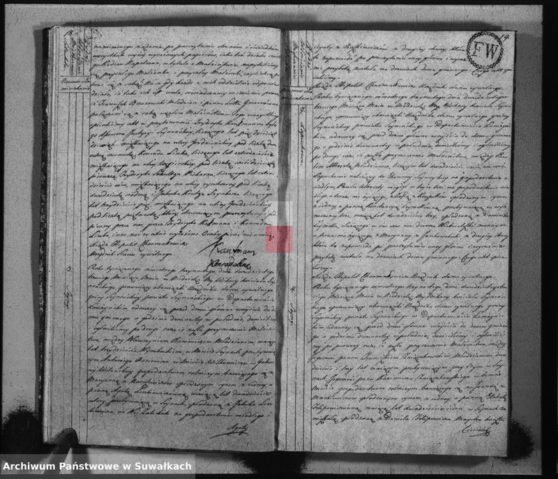 image.from.unit.number "Akta stanu cywilnego zaślubionych w gminie seyneńskiey od 1-go stycznia 1813 roku."
