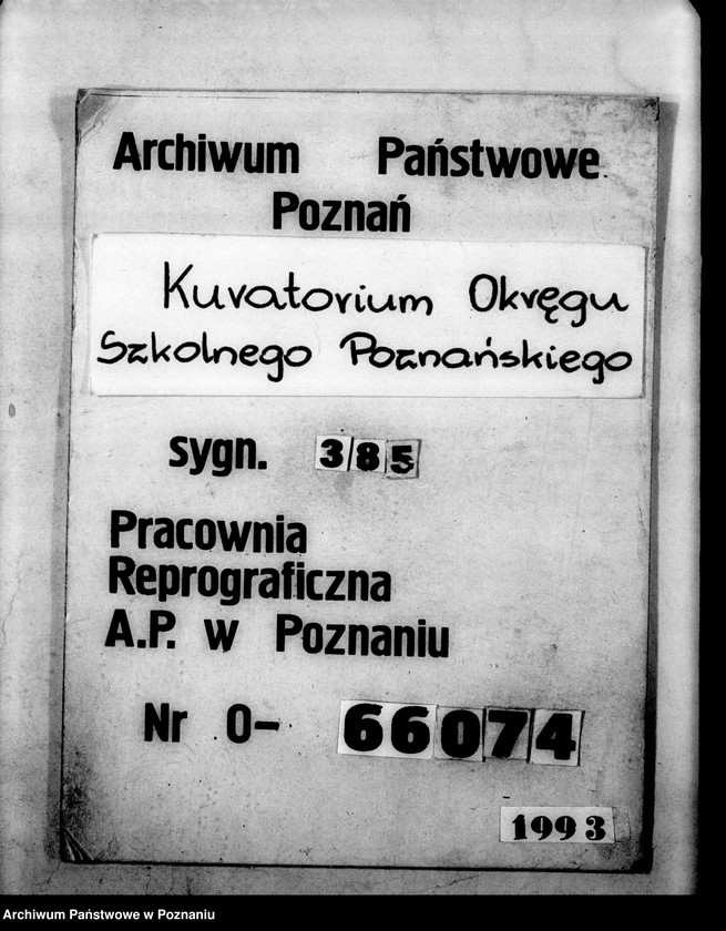 Obraz 1 z jednostki "Prywatne Gimnazjum imienia Adama Mickiewicza - Poznań [wykaz abiturientów z kwietnia 1931 roku]"
