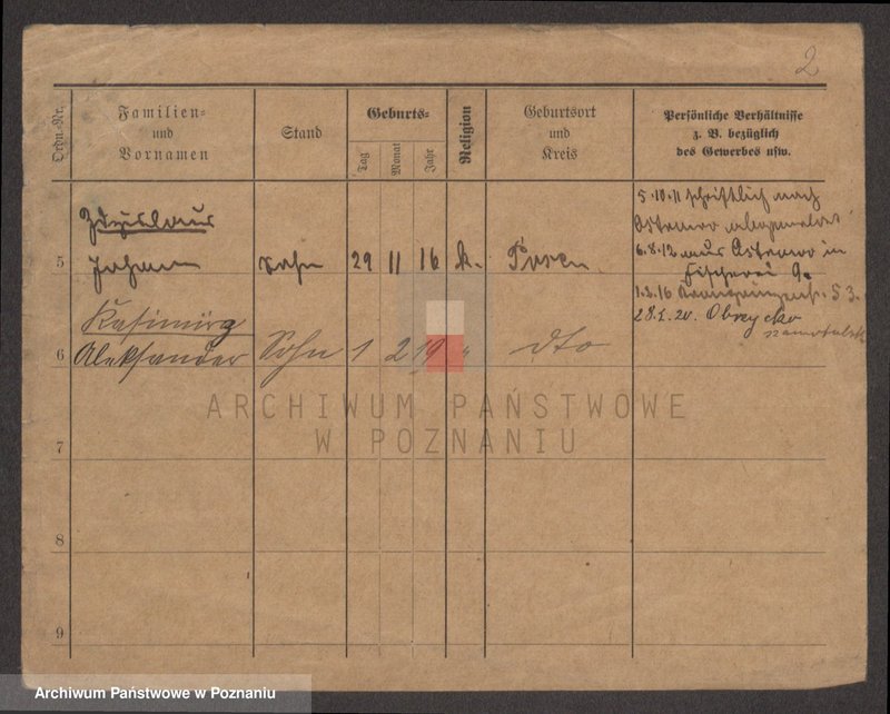 Obraz 2 z jednostki "Gurski (Gór..) - Gursche"