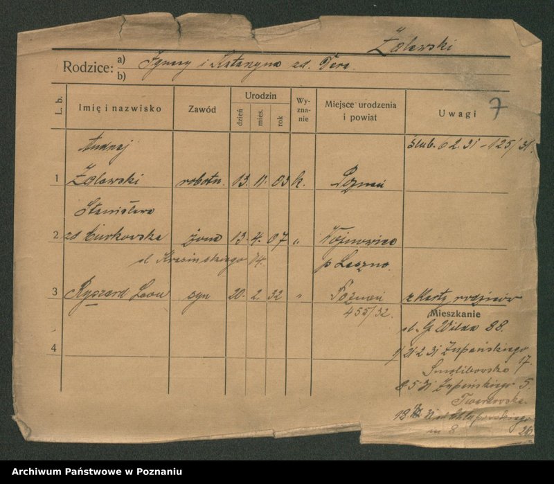 Obraz 9 z jednostki "Zalewski - Zamkowski"