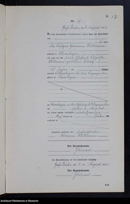 image.from.unit.number "Sterbe-Neben-Register Nr 1 - 24 [ Księga zgonów - wtóropis ]"