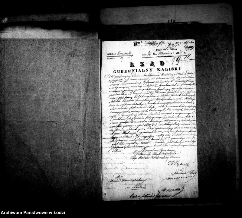 Obraz 18 z jednostki "Akta tyczące się ogólnych interesów fabrycznych i handlowych"