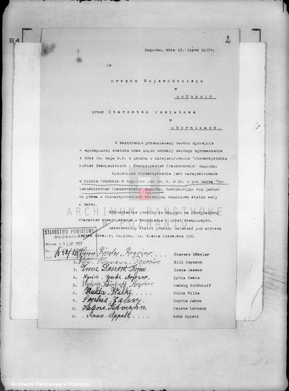 Obraz 6 z jednostki "/Stowarzyszenie Kobiet Ewangelickich w Rogoźnie, powiat obornicki/"