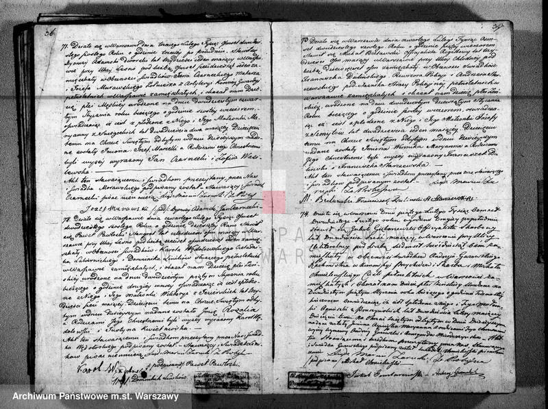 image.from.team "Akta stanu cywilnego parafii rzymskokatolickiej św. Andrzeja w Warszawie"