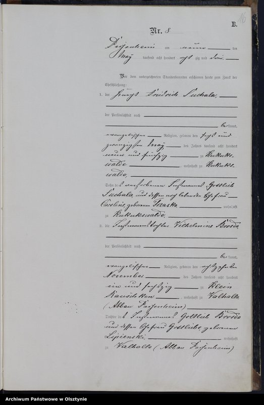 image.from.unit.number "Heiraths-Haupt-Register Nr 1 - 23"