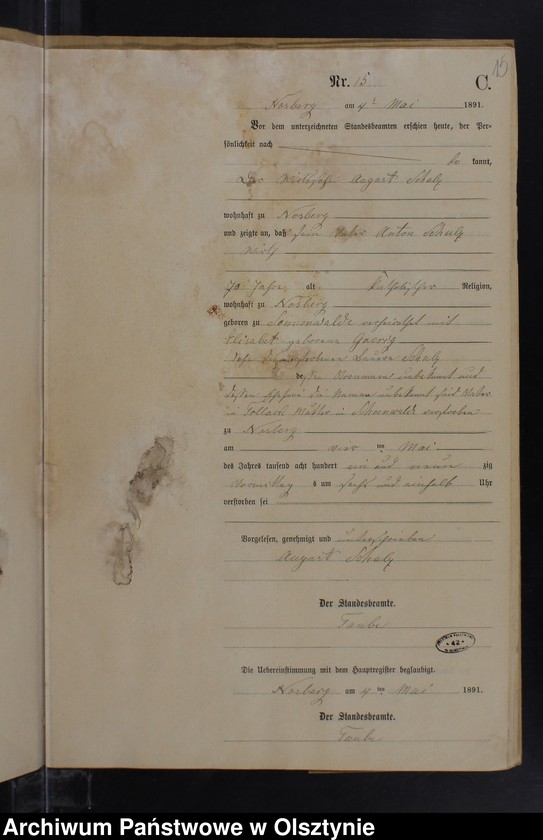 image.from.unit.number "Sterbe-Neben-Register Nr 1 - 38"