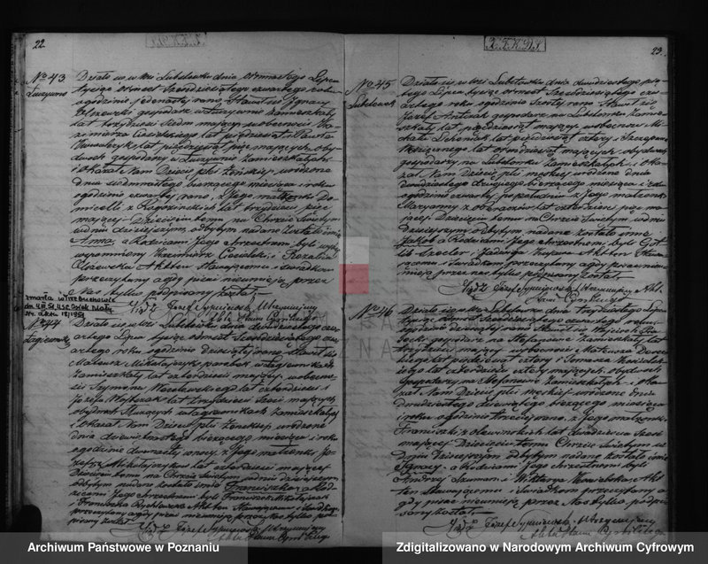 Obraz 14 z jednostki "Duplikat urodzeń, małżeństw i zgonów"