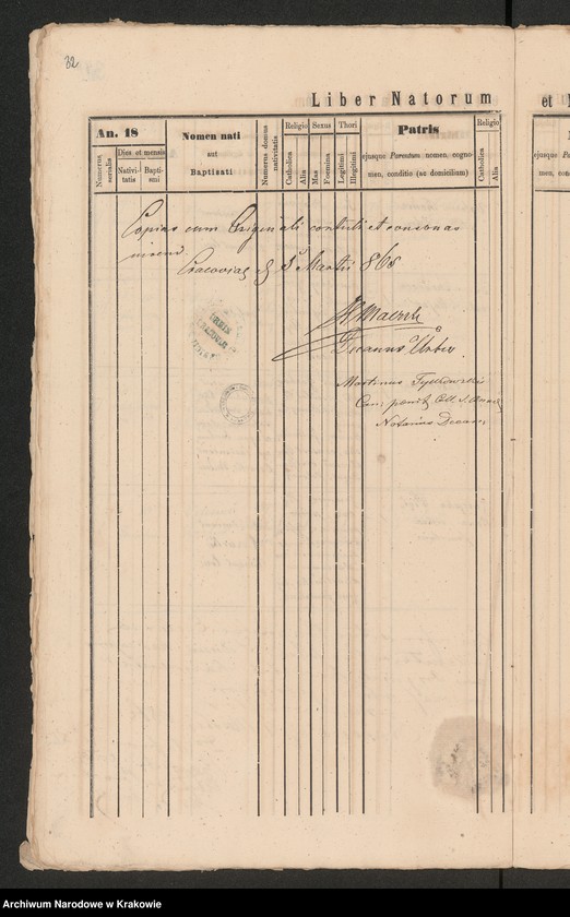 Obraz 20 z jednostki "[Księga urodzeń]"