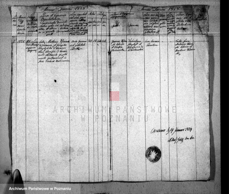 image.from.team "Akta stanu cywilnego Parafii Rzymskokatolickiej Czeszewo (pow. wągrowiecki)"